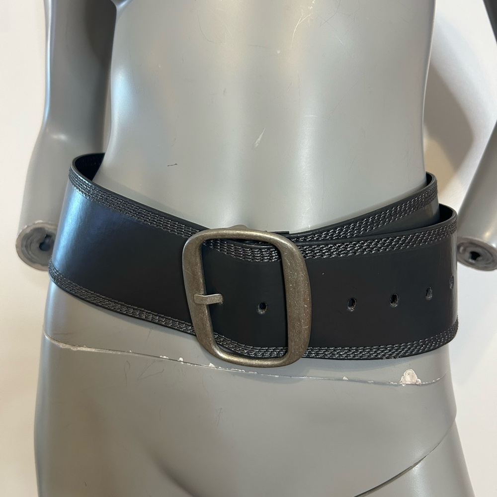 Wide Grey Belt